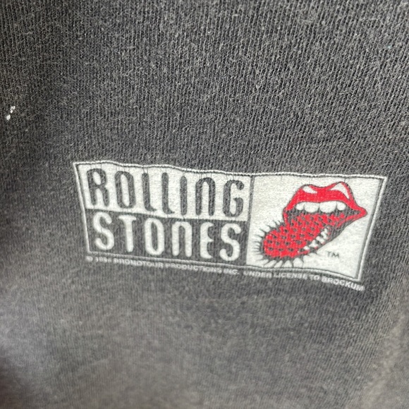**VINTAGE **AUTHENTIC 1994 Rolling Stones Concert Tee - Picture 4 of 4